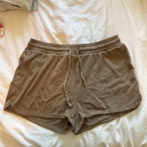 Women's Brown Casual Shorts